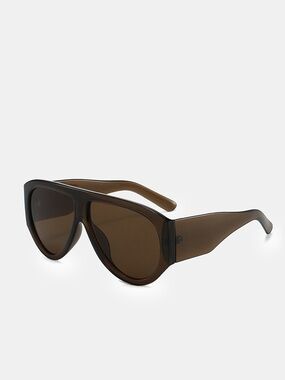Commense Trendy Oversized Shield Sunglasses